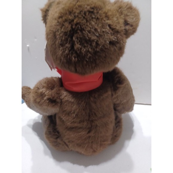 20" VINTAGE BEVERLY HILLS TEDDY BEAR CO BROWN STUFFED Jointed ANIMAL PLUSH TOY - Picture 7 of 15